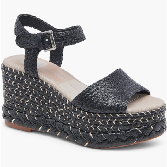Dolce Vita Shoes - NEW Dolce Vida Tiago Raffia Platform Sandal